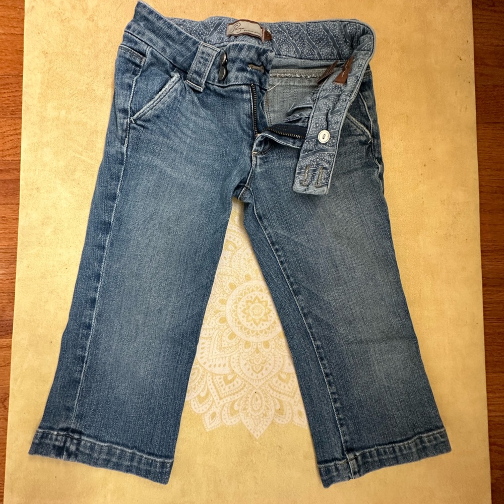 Paige Denim Long Leg Slim Jean Short